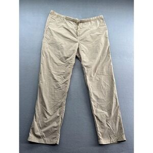 Gramicci Pants Mens 2XL Tan Nylon Outdoor Hiking Climbing Lightweight USA Logo